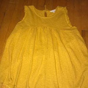 Beautiful golden yellow Lucky Brand tank top